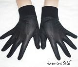 JASMINE SILK Pure Silk Gloves Thermal Liner Glove Inner Gloves (Medium)