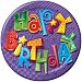 Luncheon Plates 7 8/Pkg-Zany Birthday