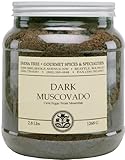 India Tree Dark Muscovado Sugar, 2.8-Pound Jars (Pack of 2)