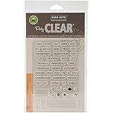 Hero Arts Plan Stamp Set, Clear