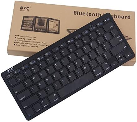 BTC BTC-613 3.0 Wireless Keyboard with Bluetooth . ( Black )