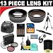 2x Digital Telephoto Professional Series Lens + 0.5x Digital Wide Angle Macro Professional Series Lens + 3 Piece Digital Camera Filter Kit + Lens Adapter Tube (If Needed) + SD 2GB Memory Card + Deluxe DB ROTH Super Savings Accessory Kit For The Samsung GX-1L GX-1S Digital SLR Cameras Which Have Any Of These (18-250mm 28-105mm) Lenses