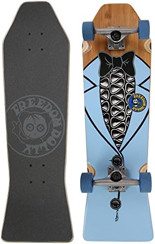Freedom Dolly Blue Tuxedo Coffin Cruiser Deck Sz 29 x 9.5in