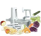 Abco Tech New and Essential Tri-Blade Spiral Vegetable Slicer