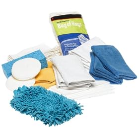 28-Piece Auto/Marine/RV Detailing, Wiping & Absorbents Kit