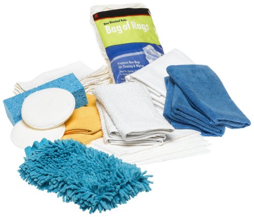 Buffalo Industries (66001) 28-Piece Auto/Marine/RV Complete Detailing, Wiping & Absorbents Kit