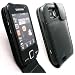 EMARTBUY SAMSUNG S5600 PRESTON BLACK FLIP CASE/COVER/POUCH