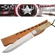 Santa Fe Hunter Brass Handle Bowie Knife - 13"