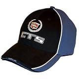 Cadillac CTS Twill / Cotton Two-tone (Black/Blue) Hat with Crest Logo