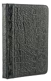 M-Edge Black Crocodile Embossed GO! Jacket for Amazon Kindle Touch/4