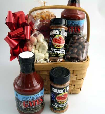 Barbecue at the Park, Gourmet Gift Basket by Birthday Cakes