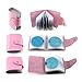 PUEEN Nail Stamp Plate Synthetic Leather Case Holder Organizer Nail Image Stamping Plates Case - Pick Your Color