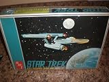 1966 Large Box 1st Release Star Trek U.S.S. Enterprise Space Ship Model Kit by AMT