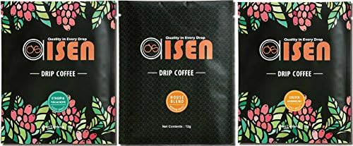 Trio Sampler Pack, Single Serve Drip Bag Coffee, 3 Count