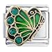 May Emerald Color Crystal Butterfly Birthstone title=
