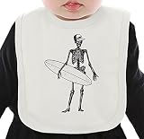 Skeleton surfer ネクタイを有する有機ビブ Medium