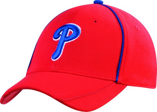 MLB Philadelphia Phillies Authentic Batting Practice Cap (Scarlet, Large/X-Large)