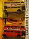Matchbox Routemaster Double Decker Bus Set: 55th Anniversary Edition & The Red British Invasion 1/64 2006-7