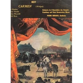[LP Record] Carmen (Abridged) - Bizet - Orchestre De L'association Des Concerts, Pasdeloup and Paris Conservatory Chorus