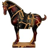 Best Unique Quality Gift Idea for Dad Father Husband 2011 - 12" Asian Style Tang Dynasty Design Lucky Horse Statue