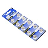 100 of AG13/357A Alkaline Button Cell Watch Battery