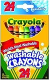 Crayola 24 Ct Washable Crayons