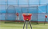 Crusher  Mini Lite-Ball Pitching Machine with Auto-Ball Feeder & HomeRun - 12 x 12 x 10 Home Bat