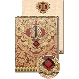 J Monogram Jewel and Gold Foil Embellished Pocket Note Pad, One