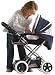 Corolle Navy Blue & Pink Doll Carriage