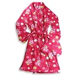 Jolie - Lady Robe And Slipper Set, Hot Pink