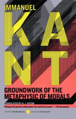 Groundwork of the Metaphysic of Morals