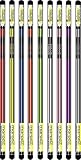 AMA Golf Mo Rodz Golf Alignment Rods with Drill Booklet-Pack of 2  (Gun Metal)