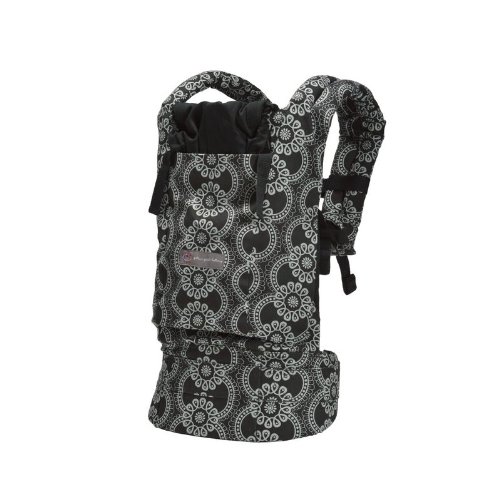 ERGObaby Organic Baby Carrier (Petunia Pickle Bottom) with *BONUS* Rockin' Green Soap and Tooth Tissues!