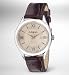 Autograph Round Face Vintage Crocodile Print Watch