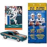 Miami Dolphins 1967 Ford Mustang Fastback Die Cast with Ted Ginn Jr. Card and Two 2008 Upper Deck Fat Packs