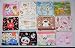 Mystery Pack - Small Japanese Zipper Bag and 5 Erasers Set (Designs Vary)