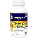 Enzymedica - Digest Gold+ Probiotics, Advanced Digestive Enzymes with Probiotics, 90 Capsules (FFP)
