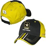Checkered Flag Mark Martin Center Stripe Cap