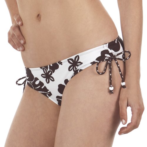 Xhilaration Floral Swim Bottoms - White