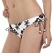 Xhilaration  Floral Swim Bottoms - White