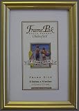 0.5 Inch Brushed Gold Photoframe 10"x10"