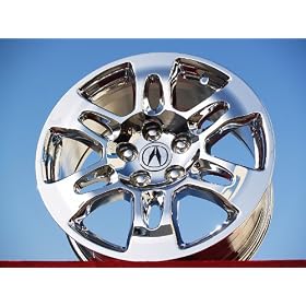 Acura MDX: Set of 4 genuine factory 18inch chrome wheels by Sport Truck Tire