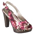 Women's Xhilaration&reg; Tobbyn Floral Sandal - Fuschia