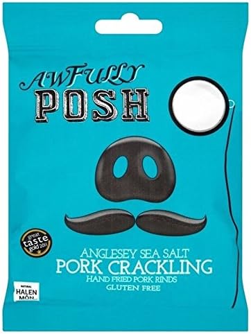 Awfully Posh Gluten Free Crackling Anglesey Sea Salt 40g