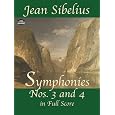 Symphonies Nos. 3 and 4 in Full Score (Dover Music Scores)