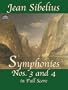 Symphonies Nos. 3 and 4 in Full Score (Dover Music Scores)