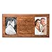 Personalized 45 year anniversary gift her him couple Custom Engraved wedding celebration for Husband wife girlfriend boyfriend photo frame holds two 4x6 photos by LifeSong Milestones (Cherry)
