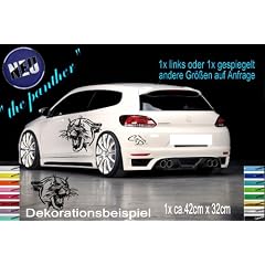 "The Panther"Autoaufkleber-Aufkleber-Sticker-Wandtattoo. 16 Farben frei w�hlbar!