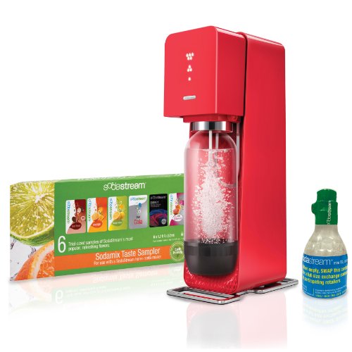 SodaStream Source Home Soda Maker Starter Kit Red Elina Uvarova777