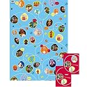 In The Night Garden - Giftwrap (2 sheets folded) and tags (2)